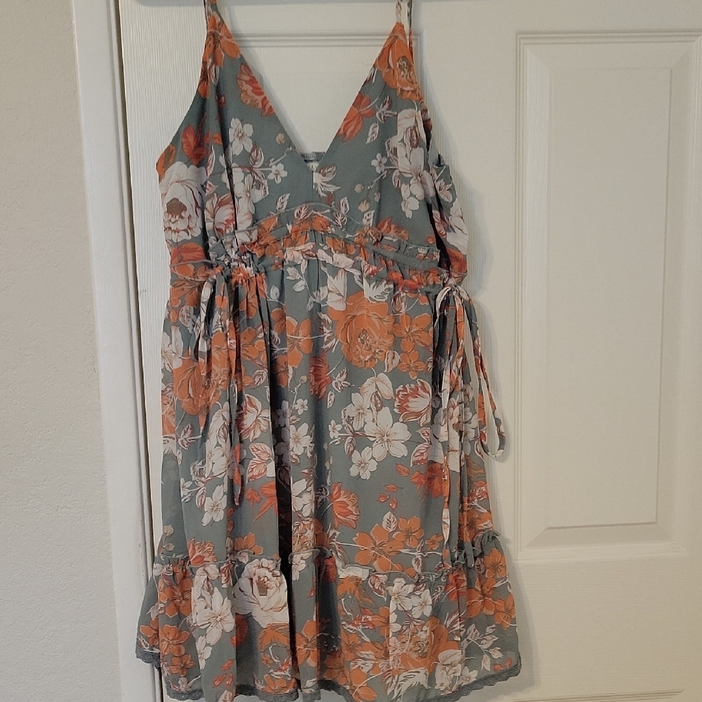 Floral Sleeveless Dress